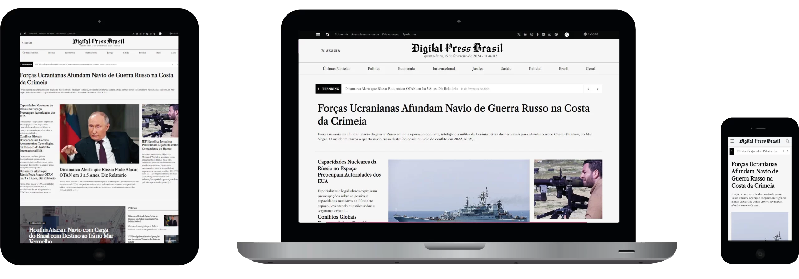 jornal, Digital Press Brasil, jornal gratuito, Brasil, portal de notícias